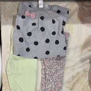 18 month leggings + shirt - 12-18